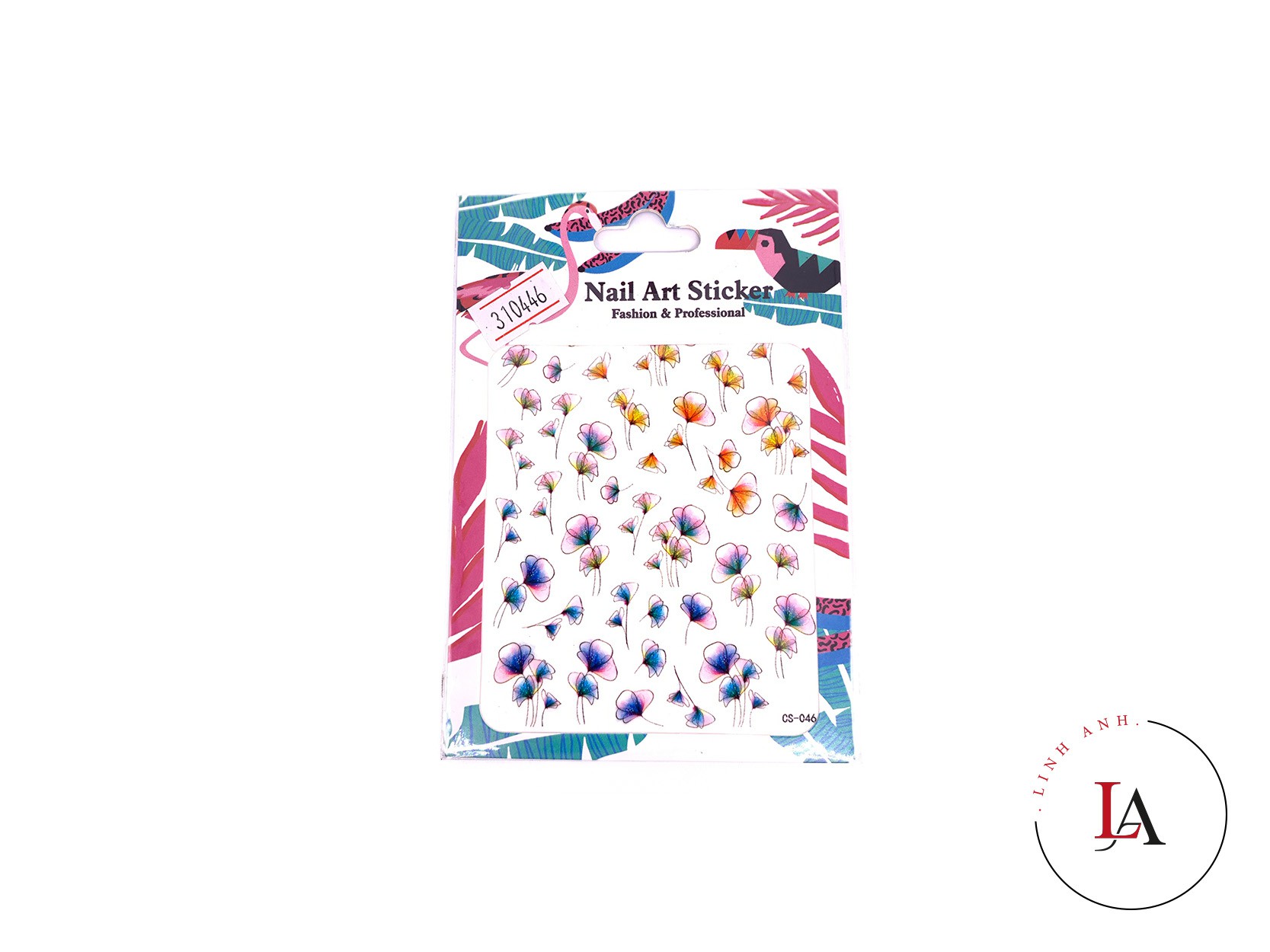 Hình dán Nail Sticker 3D